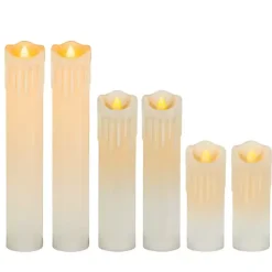 Halloween 6-pc. LED Candle Set