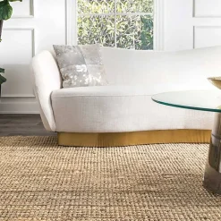 Hand Woven Chunky Loop Jute Caspar Runner