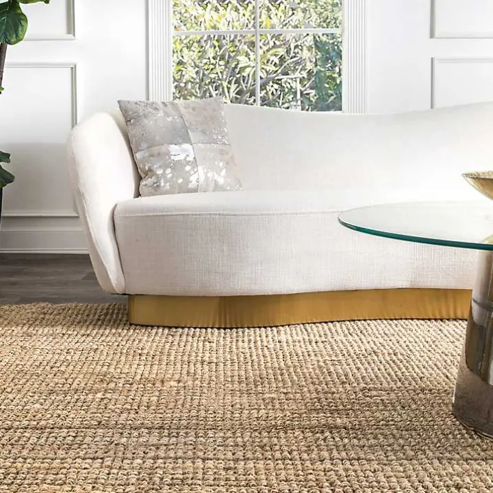 Hand Woven Chunky Loop Jute Caspar Runner