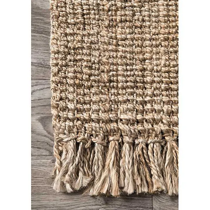 Hand Woven Chunky Loop Jute Caspar Runner