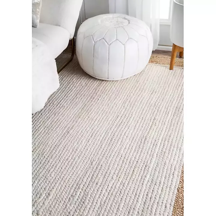 Hand Woven Jute Eugene Area Rug, 4x6