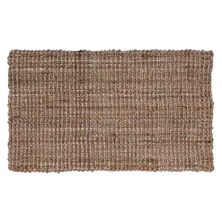 Handspun Jute Boucle Scatter Rug