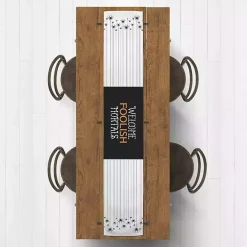 Hanging Spiders Halloween Table Runner