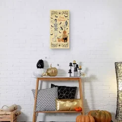 Happy Halloween Dapper Skeleton Canvas Art