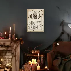 Happy Halloween Macabre Canvas Art Print