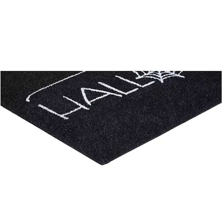 Happy Halloween Spider Web Doormat