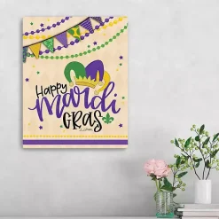 Happy Mardi Gras Canvas Art Print