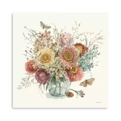 Harvest Bouquet Canvas Art Print, 20x20 in.
