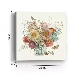 Harvest Bouquet Canvas Art Print, 20x20 in.