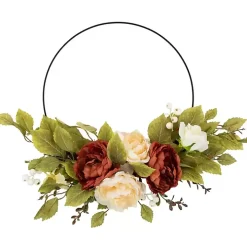 Harvest Floral Half Wreath
