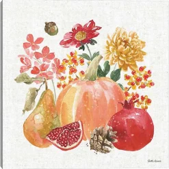 Harvest Fruits Bounty Canvas Art Print