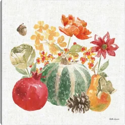 Harvest Fruits Bouquet Canvas Art Print