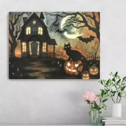 Haunted Invite Canvas Art Print
