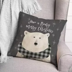 Have a Beary Merry Christmas Pillow