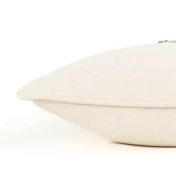 Hello Fall Embroidered Lumbar Pillow