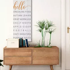 Hello Fall Favorites Canvas Wall Art