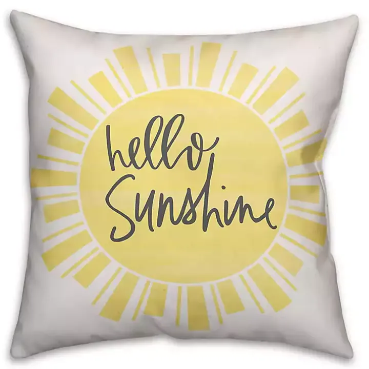Hello Sunshine Pillow
