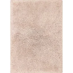 High Pile Blush Cotton Non-Skid Classic Bath Mat