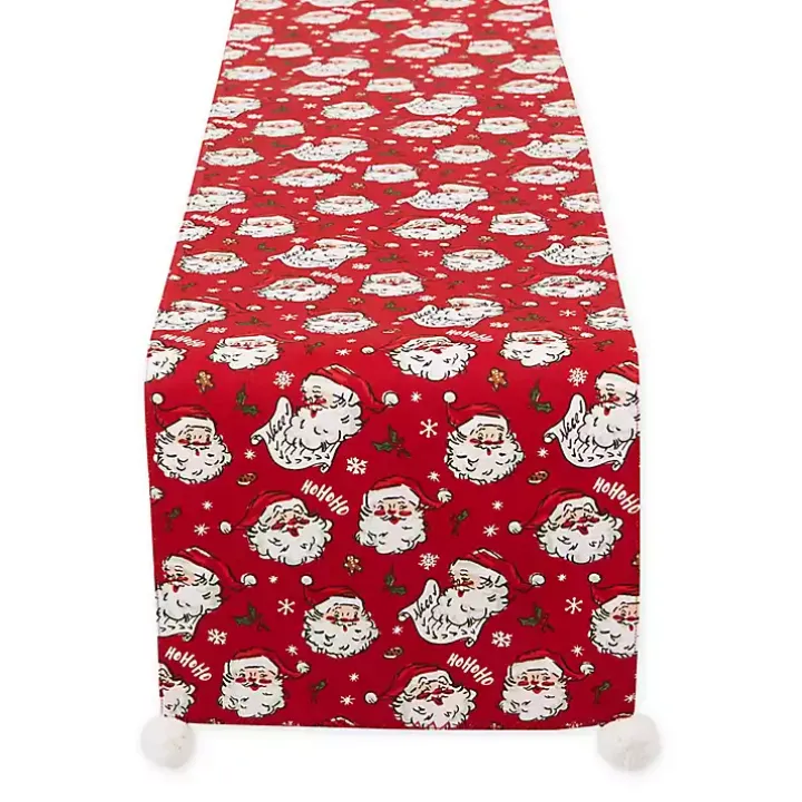 Ho Ho Ho Santa Reversible Table Runner