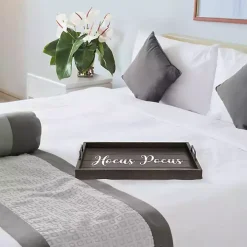 Hocus Pocus Black Wood Tray