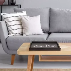 Hocus Pocus Black Wood Tray