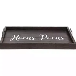 Hocus Pocus Black Wood Tray