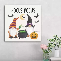 Hocus Pocus Gnome Halloween Wall Plaque