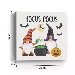 Hocus Pocus Gnome Halloween Wall Plaque