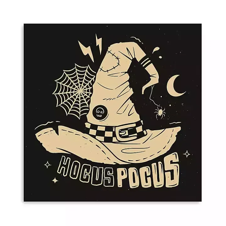 Hocus Pocus Witchy Canvas Art Print