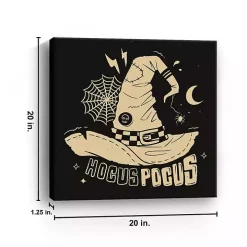 Hocus Pocus Witchy Canvas Art Print