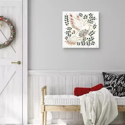 Holiday Dove Canvas Art Print