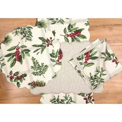 Holiday Greenery Table Runner