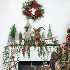 Holiday Moose Tabletop Decoration