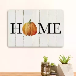Home Pumpkin Canvas Art Print, 16x20