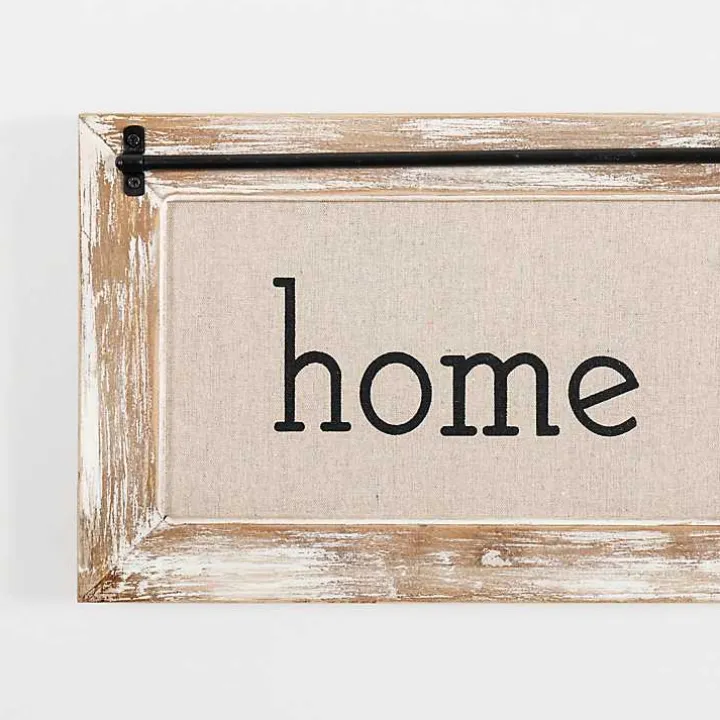Home Sweet Home Rustic Door Frame Wood Wall Plaque