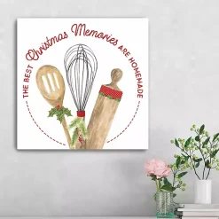 Homemade Christmas Memories Canvas Art Print