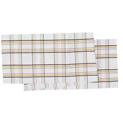 Honey Bee Plaid Table Runner