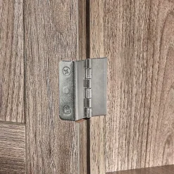 Honey Woodgrain Wall-Mounted Cabinet