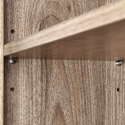 Honey Woodgrain Wall-Mounted Cabinet