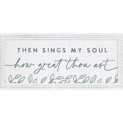 How Great Thou Art Wall Plaque