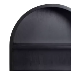 Hutton Black Capsule Wall Shelf