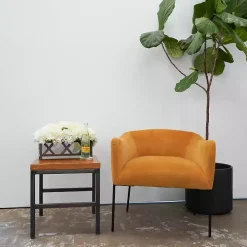 Hydrangea Arrangement in Lattice Box Planter