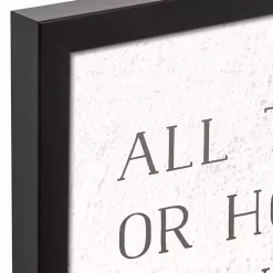 I Owe to My Mother Framed Canvas Art Print