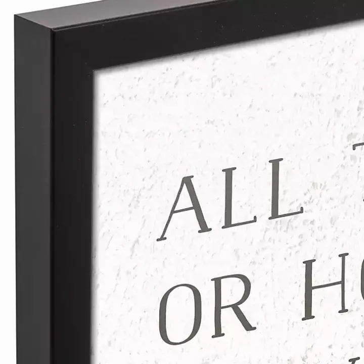 I Owe to My Mother Framed Canvas Art Print