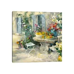 Idyllic Garden Canvas Art Print