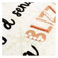 If Hugs were Snowflakes Christmas Throw Pillow