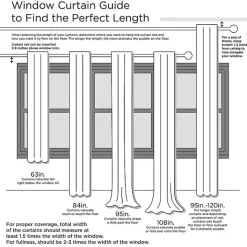 Imani Cream Chenille Stripe Curtain Panel, 84 in.