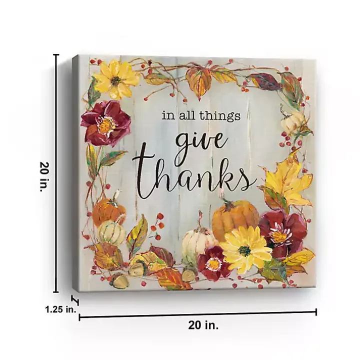 In All Things Fall Canvas Art Print