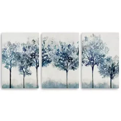 Indigo Forest Light Canvas Art Prints, 32x48