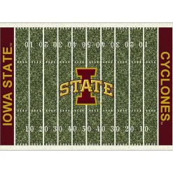 Iowa State University Homefield Area Rug, 6x8